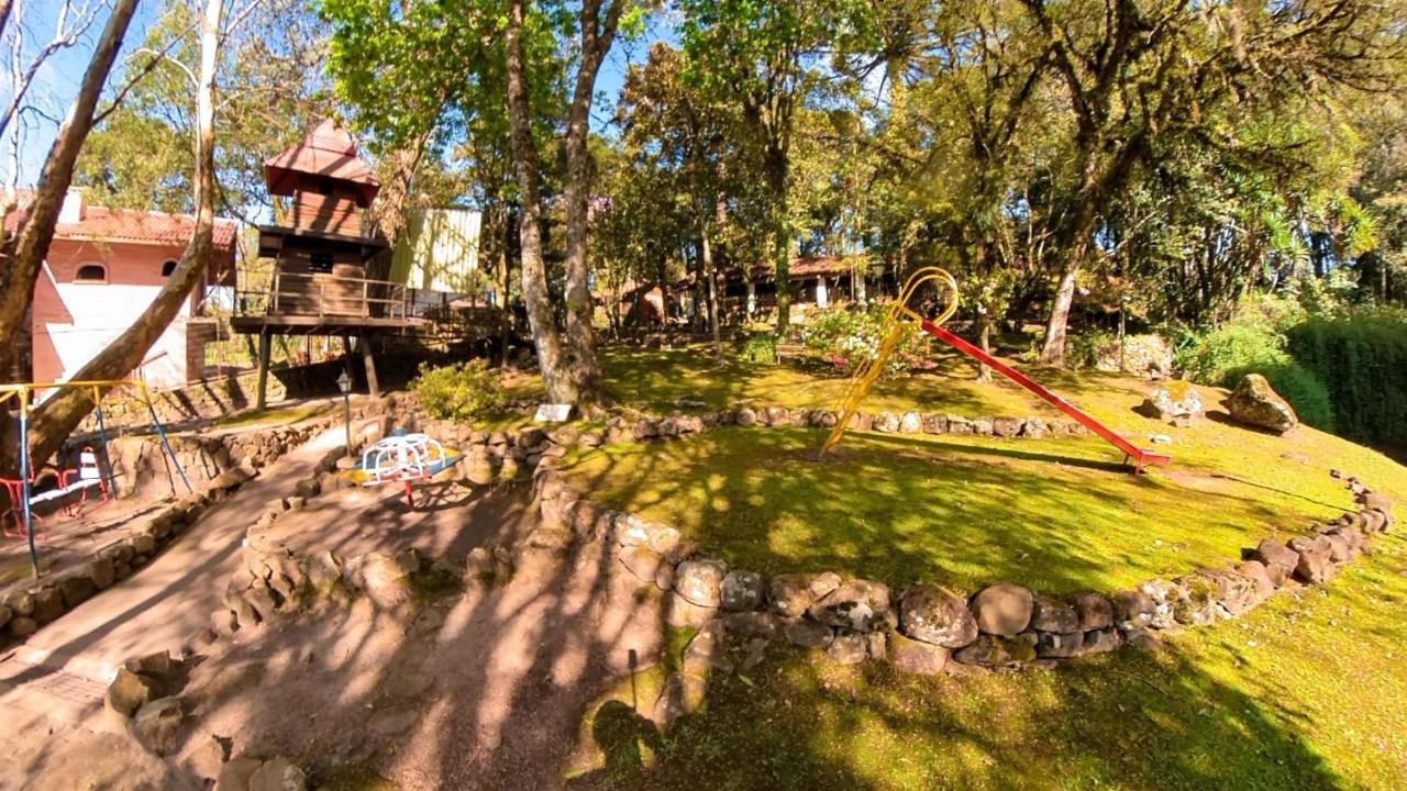 Apto No Centro De Gramado Com Piscina Termica Apartment Exterior photo